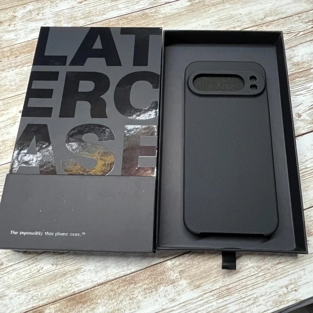 Latercase Pixel 9 Pro Midnight Impossibly Thin Phone Case Featherweight Open Box